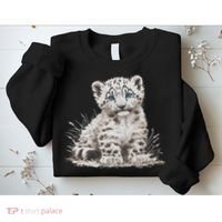 Snow Leopards Lovers Snow Leopard Sweatshirt thumb 2
