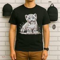 Snow Leopards Lovers Snow Leopard T-Shirt thumb 6