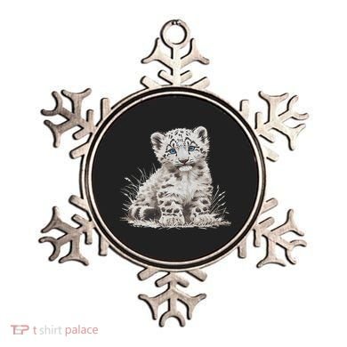 Snow Leopards Lovers Snow Leopard Ornament