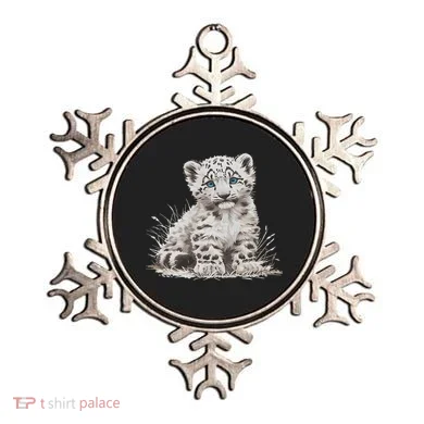 Snow Leopards Lovers Snow Leopard Ornament