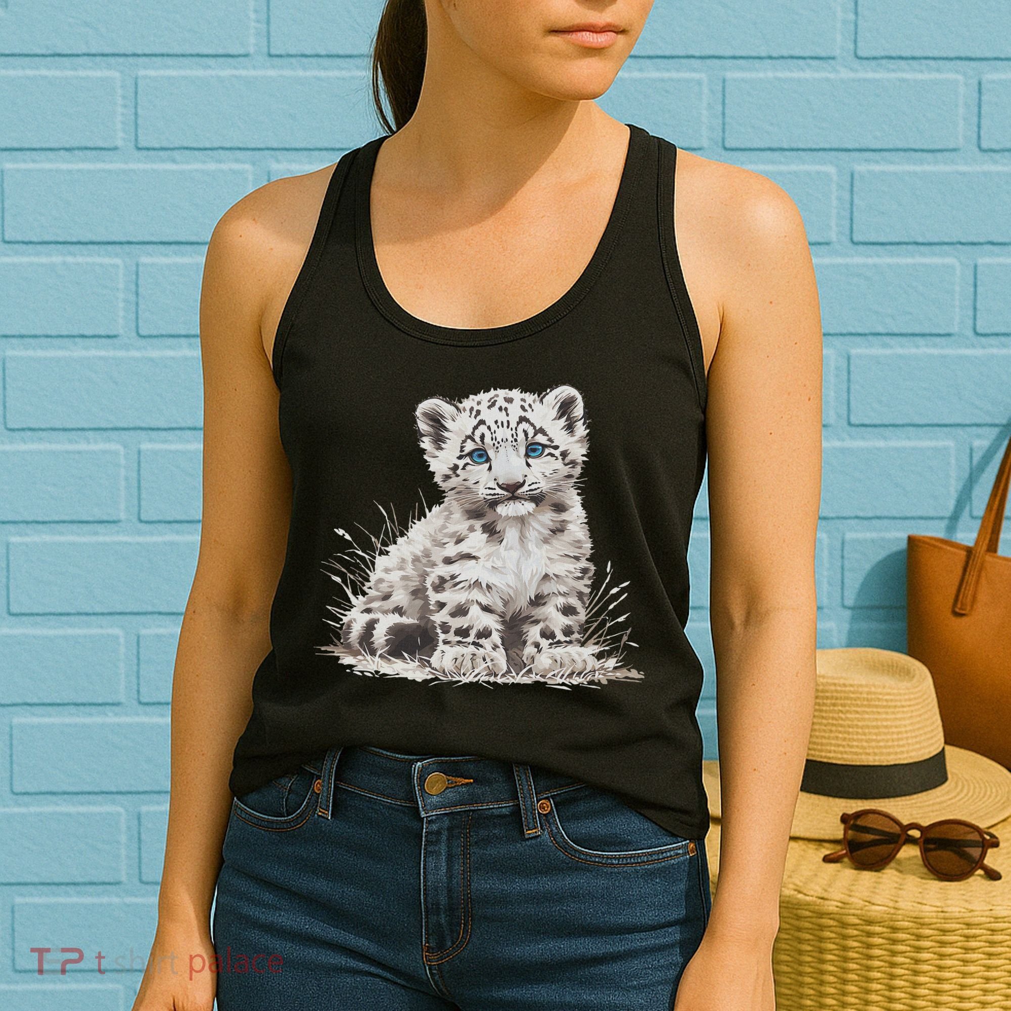 Snow Leopards Lovers Snow Leopard Women's Tank Top