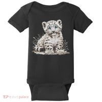 Snow Leopards Lovers Snow Leopard Baby Bodysuit thumb 0