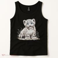 Snow Leopards Lovers Snow Leopard Tank Top thumb 2