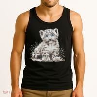 Snow Leopards Lovers Snow Leopard Tank Top thumb 3