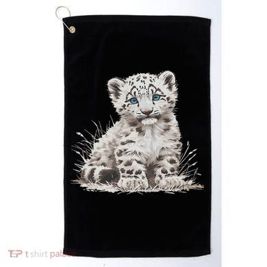 Snow Leopards Lovers Snow Leopard Golf Towel