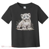 Snow Leopards Lovers Snow Leopard Toddler T-Shirt thumb 0