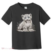 Snow Leopards Lovers Snow Leopard Toddler T-Shirt thumb 0