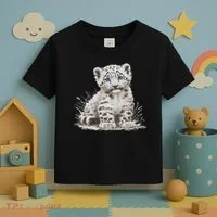 Snow Leopards Lovers Snow Leopard Toddler T-Shirt thumb 3