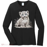 Snow Leopards Lovers Snow Leopard Women's Long Sleeve Shirt thumb 0