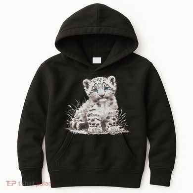 Snow Leopards Lovers Snow Leopard Kids Hoodie