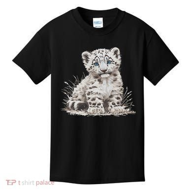 Snow Leopards Lovers Snow Leopard Kids T-Shirt