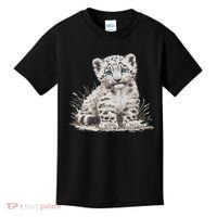Snow Leopards Lovers Snow Leopard Kids T-Shirt thumb 0