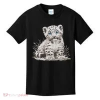 Snow Leopards Lovers Snow Leopard Kids T-Shirt thumb 0