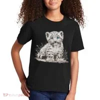 Snow Leopards Lovers Snow Leopard Kids T-Shirt thumb 2