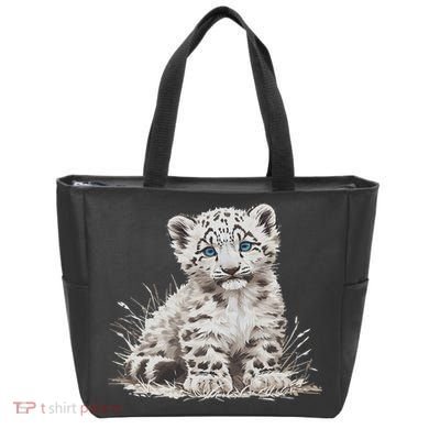 Snow Leopards Lovers Snow Leopard Tote Bag