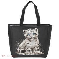 Snow Leopards Lovers Snow Leopard Tote Bag thumb 0