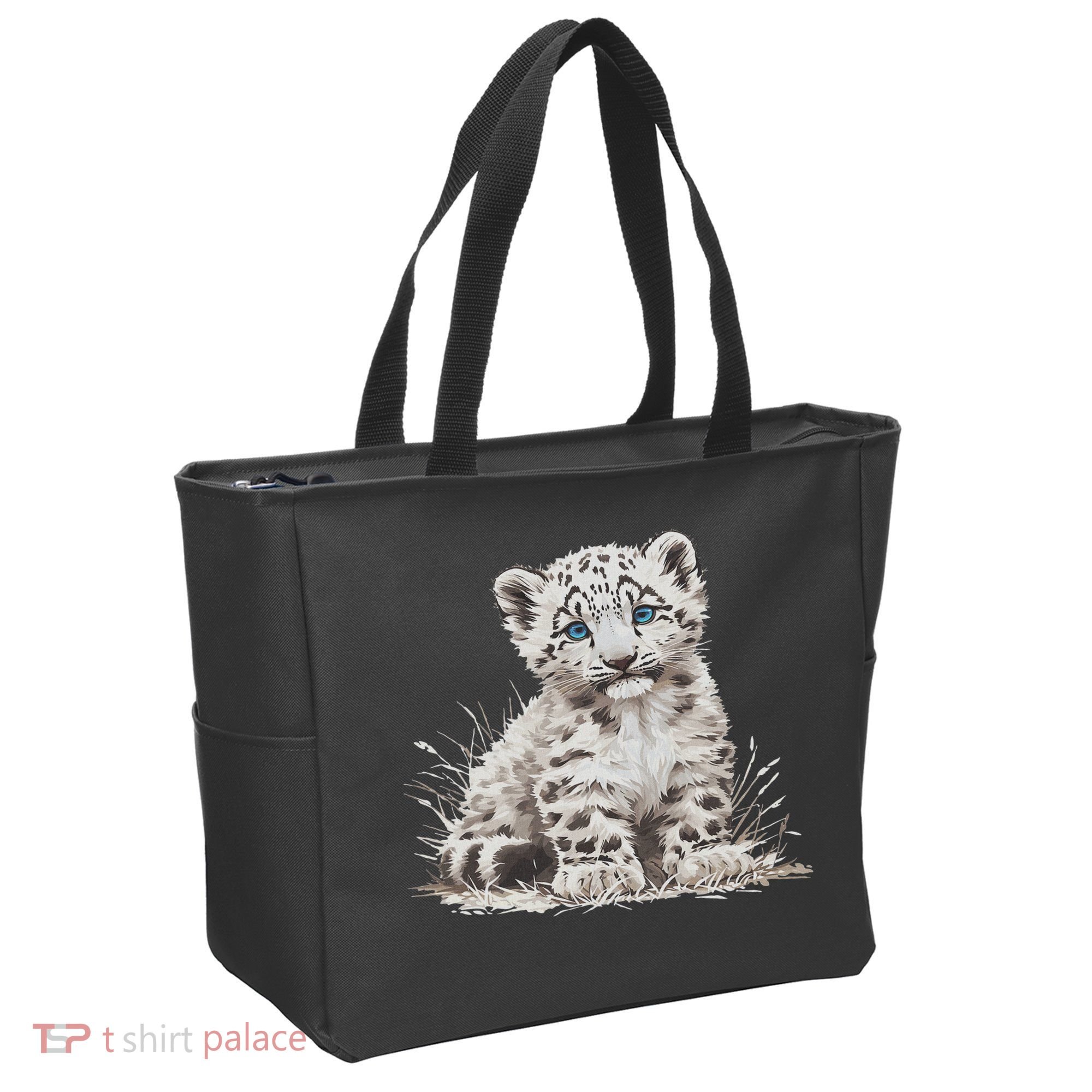 Snow Leopards Lovers Snow Leopard Tote Bag
