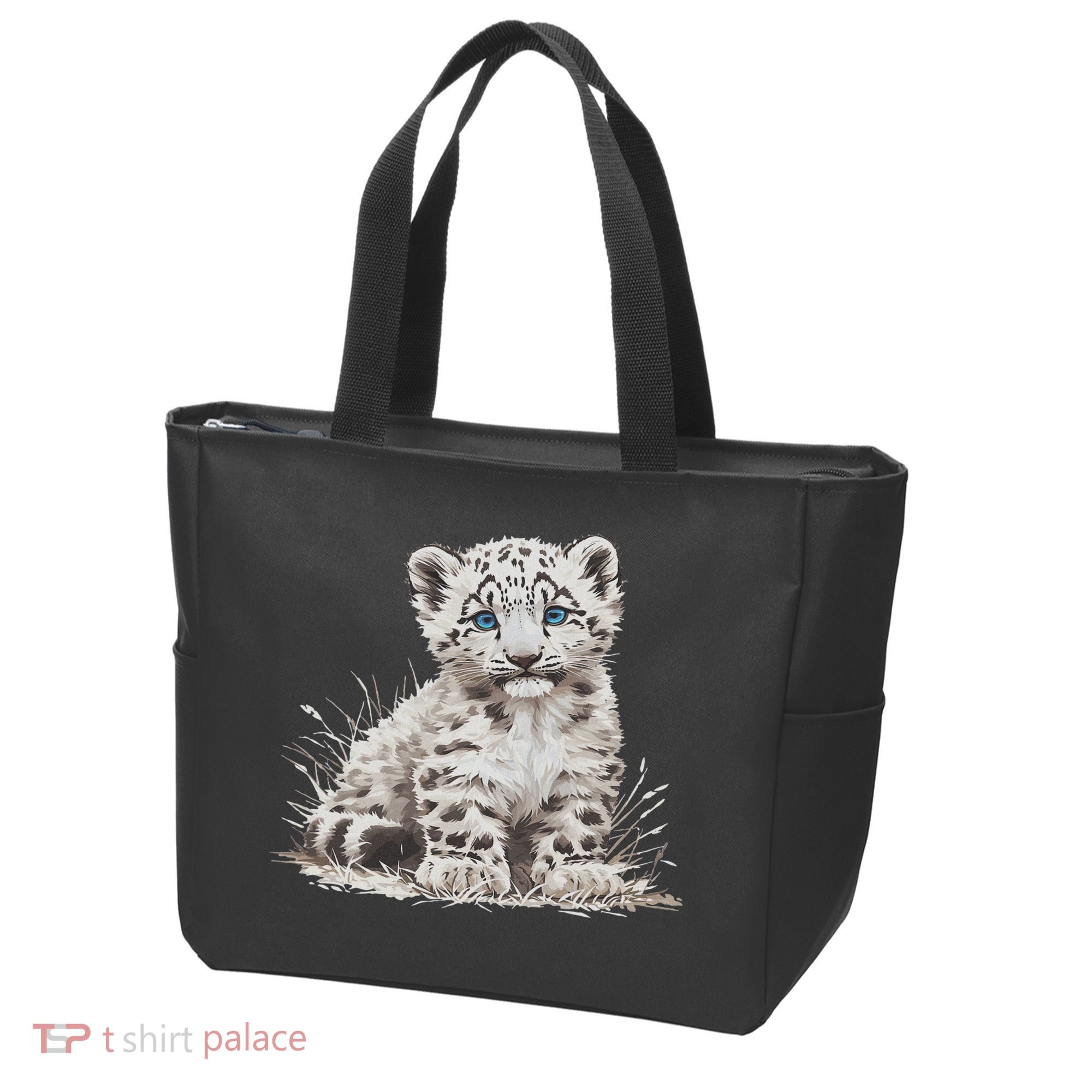 Snow Leopards Lovers Snow Leopard Tote Bag