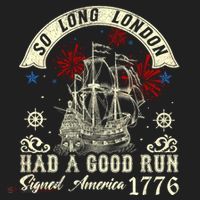 So Long London Had A Good Run Funny 4th Of July Tumbler thumb 3