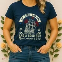 So Long London Had A Good Run Funny 4th Of July Women's T-Shirt thumb 2