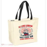So Long London Had A Good Run Funny 4th Of July Tote Bag thumb 2