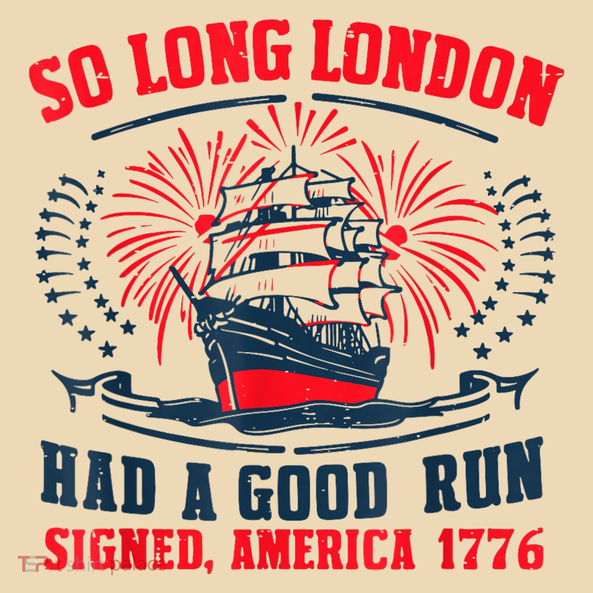 So Long London Had A Good Run Funny 4th Of July Tote Bag