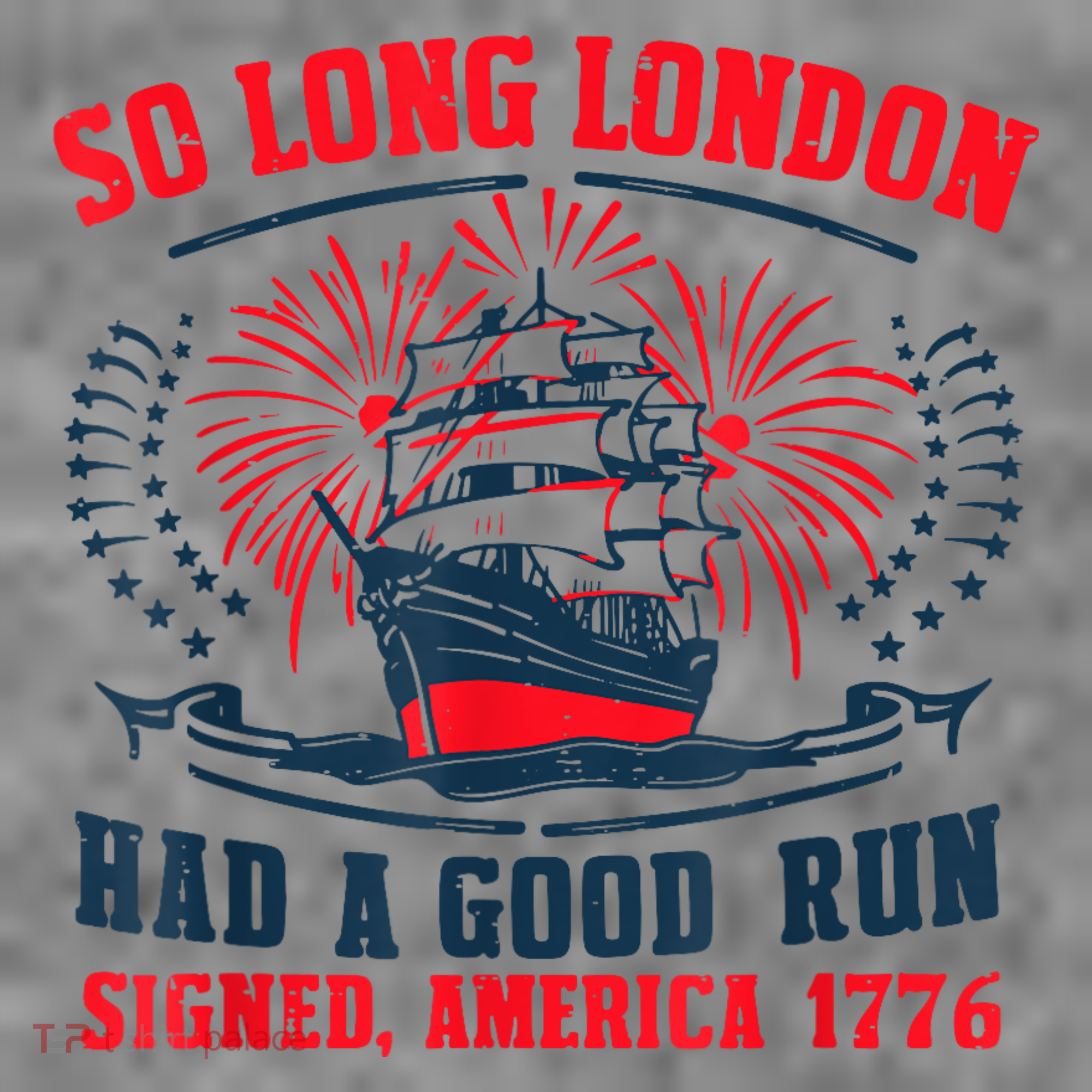 So Long London Had A Good Run Funny 4th Of July Toddler Hoodie
