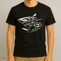 Sharks Lover Marine Biology Science Shark T-Shirt thumb 3