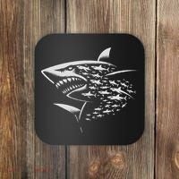 Sharks Lover Marine Biology Science Shark Coaster thumb 0