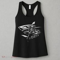 Sharks Lover Marine Biology Science Shark Women's Tank Top thumb 3