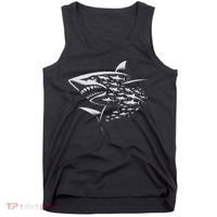 Sharks Lover Marine Biology Science Shark Tank Top thumb 0