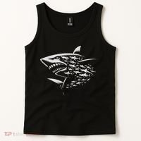 Sharks Lover Marine Biology Science Shark Tank Top thumb 2