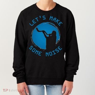 Shofar LetS Make Some Noise Rosh Hashanah Women's Sweatshirt