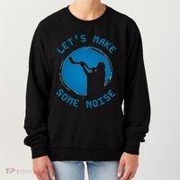 Shofar LetS Make Some Noise Rosh Hashanah Women's Sweatshirt thumb 0