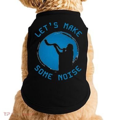 Shofar LetS Make Some Noise Rosh Hashanah Doggie Tank