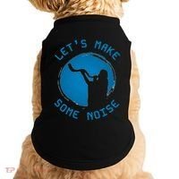 Shofar LetS Make Some Noise Rosh Hashanah Doggie Tank thumb 0