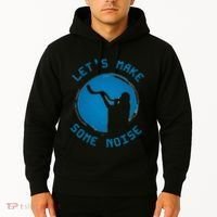 Shofar LetS Make Some Noise Rosh Hashanah Hoodie thumb 2