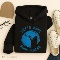 Shofar LetS Make Some Noise Rosh Hashanah Hoodie thumb 4