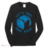 Shofar LetS Make Some Noise Rosh Hashanah Long Sleeve Shirt thumb 0