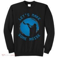 Shofar LetS Make Some Noise Rosh Hashanah Sweatshirt thumb 0