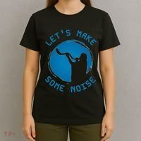 Shofar LetS Make Some Noise Rosh Hashanah T-Shirt thumb 4