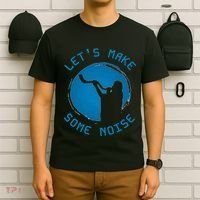 Shofar LetS Make Some Noise Rosh Hashanah T-Shirt thumb 6
