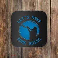 Shofar LetS Make Some Noise Rosh Hashanah Coaster thumb 0