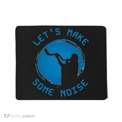 Shofar LetS Make Some Noise Rosh Hashanah Mousepad