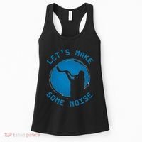 Shofar LetS Make Some Noise Rosh Hashanah Women's Tank Top thumb 0