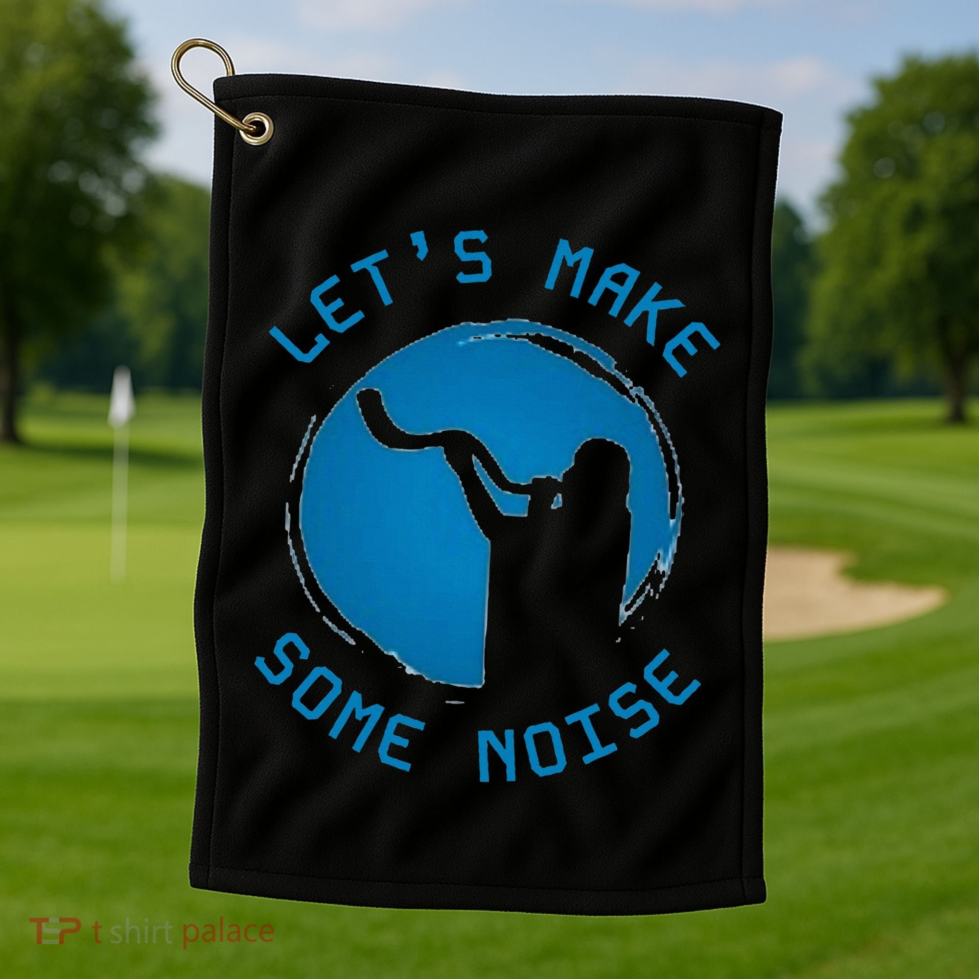 Shofar LetS Make Some Noise Rosh Hashanah Golf Towel