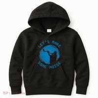 Shofar LetS Make Some Noise Rosh Hashanah Kids Hoodie thumb 0