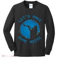 Shofar LetS Make Some Noise Rosh Hashanah Kids Long Sleeve Shirt thumb 0
