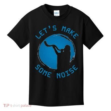 Shofar LetS Make Some Noise Rosh Hashanah Kids T-Shirt