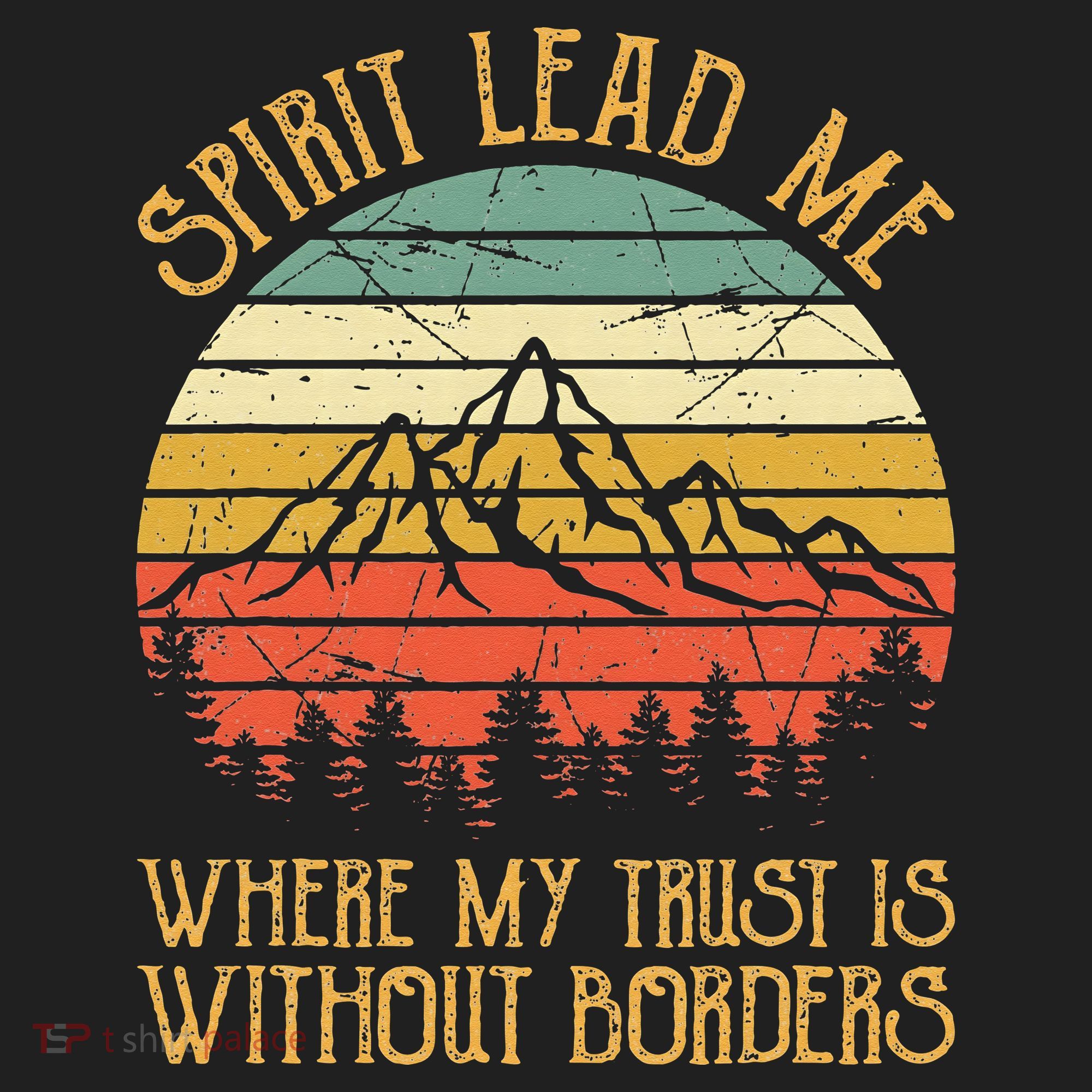 Spirit Lead Me Where My Trust Is Without Border Christian Hat